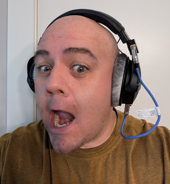 “wireless” headphones